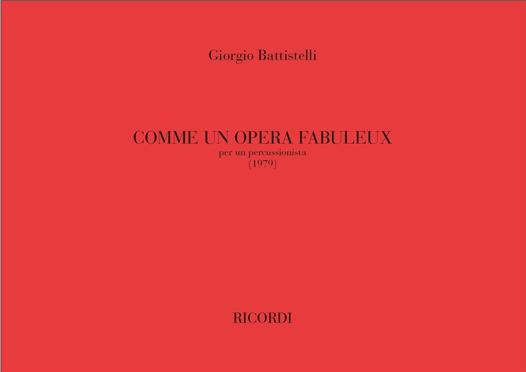 Comme Un Opera Fabuleux